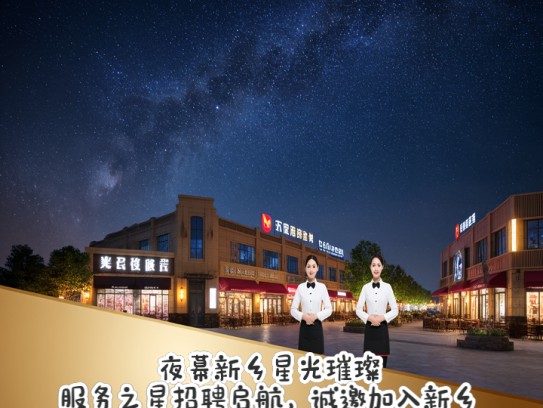 夜幕新乡星光璀璨，服务之星招聘启航，诚邀加入新乡夜场，成为夜场服务员新锐力量！