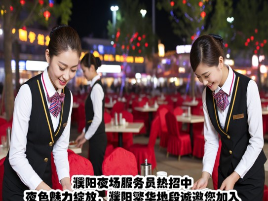 濮阳夜场服务员热招中！夜色魅力绽放，濮阳繁华地段诚邀您加入服务团队
