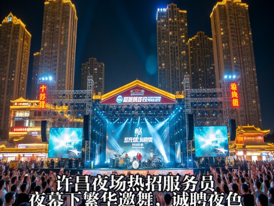 许昌夜场热招服务员，夜幕下繁华邀舞，诚聘夜色佳人共启精彩人生之旅