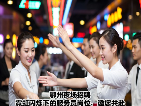 鄂州夜场招聘！霓虹闪烁下的服务员岗位，邀您共赴鄂州夜生活盛宴