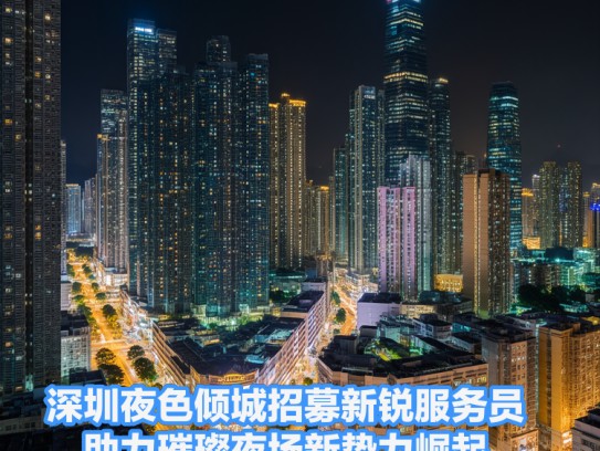 深圳夜色倾城招募新锐服务员，助力璀璨夜场新势力崛起