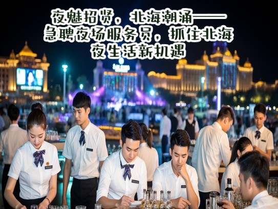 夜魅招贤，北海潮涌——急聘夜场服务员，抓住北海夜生活新机遇！