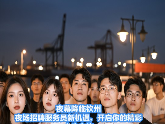 夜幕降临钦州，夜场招聘服务员新机遇，开启你的精彩人生之旅