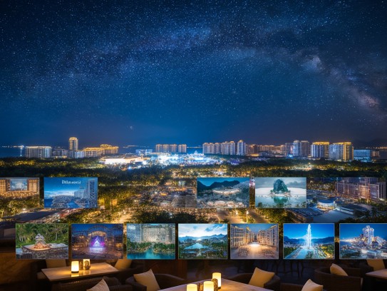 夜幕繁星璀璨，三亚夜场诚聘服务英才，成语巧嵌人才招募启事