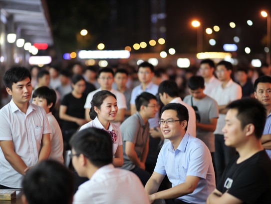 曲靖夜幕招贤，夜场服务员招聘，成语点睛，曲靖灯火璀璨求贤才