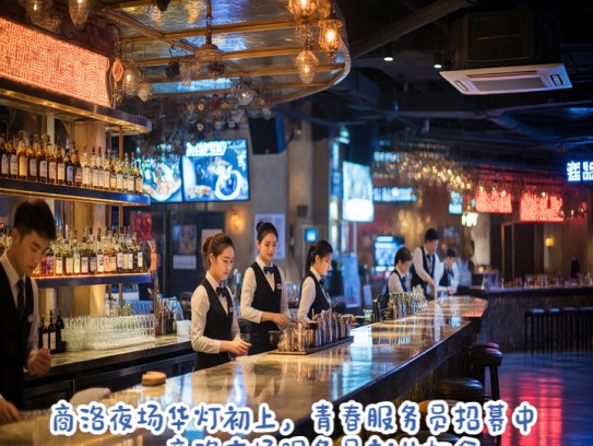 商洛夜场华灯初上，青春服务员招募中——商洛夜场服务员就业机会