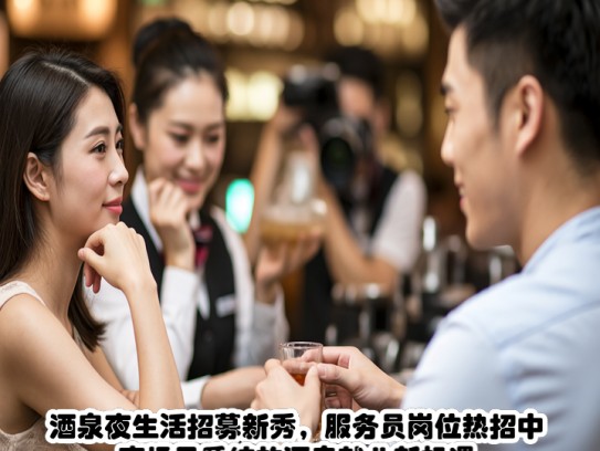 酒泉夜生活招募新秀，服务员岗位热招中，夜场风采绽放酒泉就业新机遇！