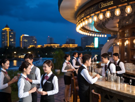 海南夜场服务员招聘大揭秘，夜幕盛宴，全方位攻略助你脱颖而出