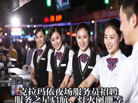 克拉玛依夜场服务员招聘，服务之星启航，灯火阑珊等你来加入！