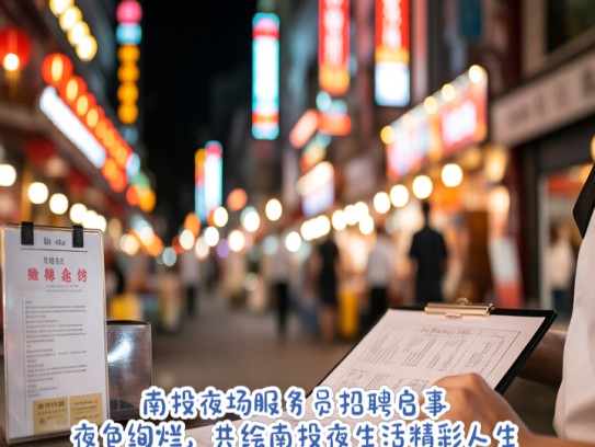 南投夜场服务员招聘启事，夜色绚烂，共绘南投夜生活精彩人生篇章