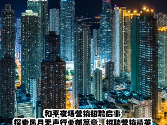 和平夜场营销招聘启事，探索风月无声行业新篇章，招聘营销精英共赴辉煌未来