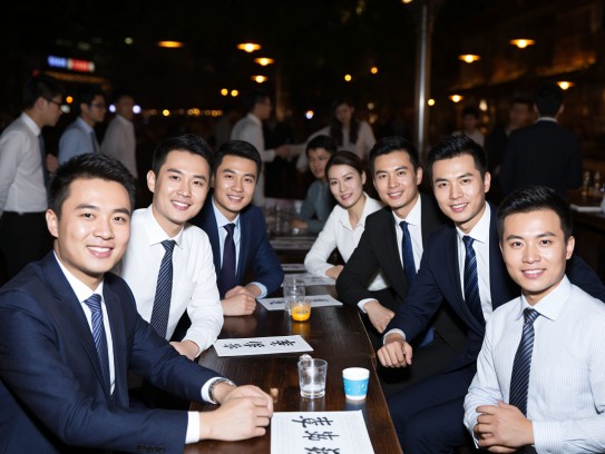 夜色迷离·河东人才盛宴，成语营销精英招聘，汇聚夜场招聘热潮