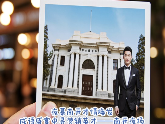 夜幕南开才情焕发，成语盛宴中寻营销英才——南开夜场招聘启事