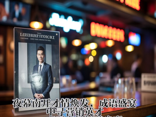 夜幕南开才情焕发，成语盛宴中寻营销英才——南开夜场招聘启事