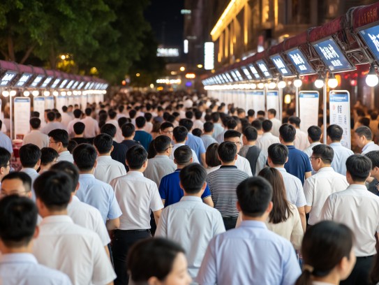 大港夜场招聘营销盛事，成语夜招风彩，共赴大港盛宴求职之旅
