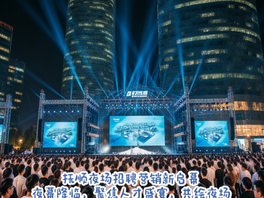 抚顺夜场招聘营销新启幕，夜幕降临，聚焦人才盛宴，共绘夜场繁荣蓝图