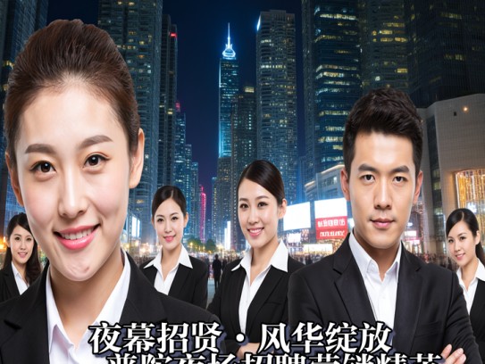夜幕招贤·风华绽放——普陀夜场招聘营销精英
