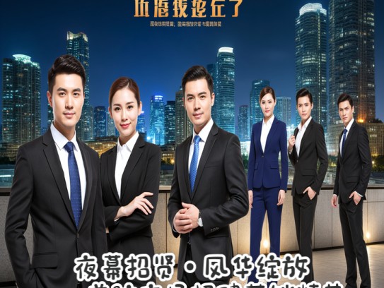夜幕招贤·风华绽放——普陀夜场招聘营销精英
