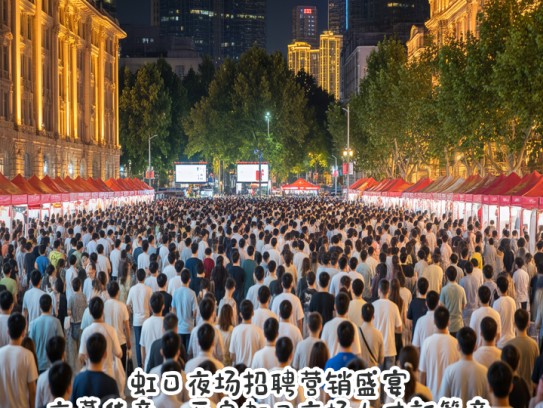 虹口夜场招聘营销盛宴，夜幕华章，开启虹口夜场人才新篇章