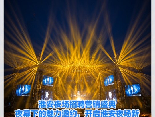 淮安夜场招聘营销盛典，夜幕下的魅力邀约，开启淮安夜场新招聘纪元