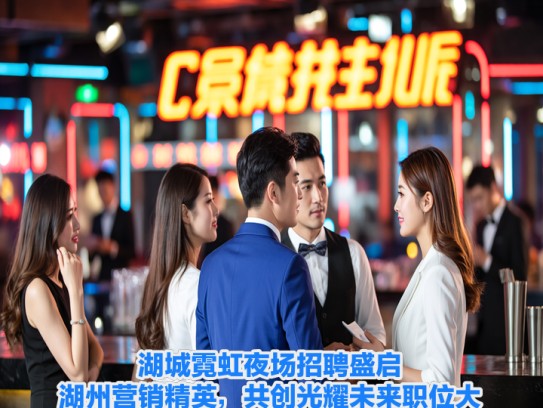 湖城霓虹夜场招聘盛启，湖州营销精英，共创光耀未来职位大招募