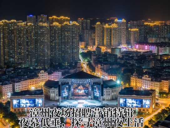 漳州夜场招聘营销特辑，夜幕低垂，探寻漳州夜生活就业新机遇