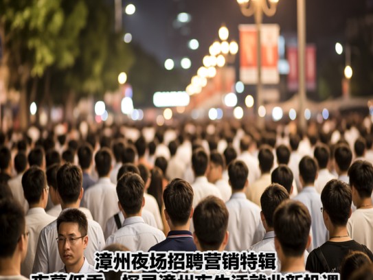 漳州夜场招聘营销特辑，夜幕低垂，探寻漳州夜生活就业新机遇