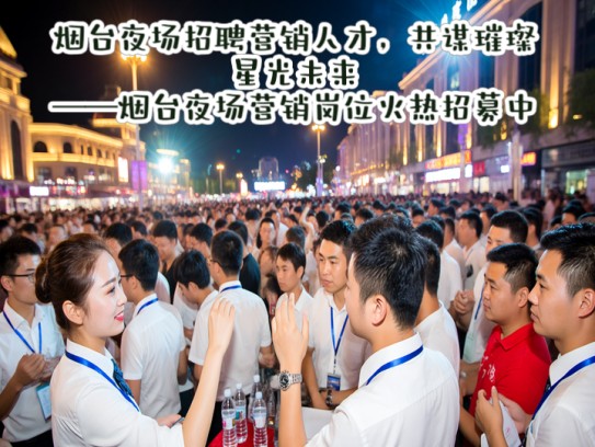 烟台夜场招聘营销人才,共谋璀璨星光未来——烟台夜场营销岗位火热招募中 烟台夜场招聘营销人才,共谋璀璨星光未来——烟台夜场营销岗位火热招募中