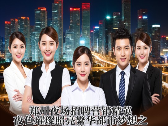 郑州夜场招聘营销精英，夜色璀璨照亮繁华都市梦想之路