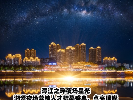 潭江之畔夜场星光，湘潭夜场营销人才招募盛典，点亮璀璨就业新篇章