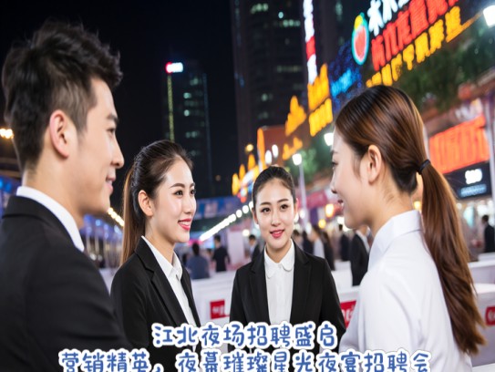 江北夜场招聘盛启,营销精英,夜幕璀璨星光夜宴招聘会盛大来袭 江北夜场招聘盛启,营销精英,夜幕璀璨星光夜宴招聘会盛大来袭