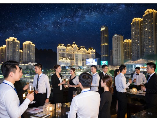 安顺夜场招聘营销盛宴，夜幕璀璨，寻璀璨星河中的营销精英