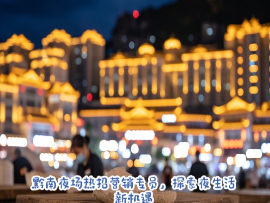 黔南夜场热招营销专员，探索夜生活新机遇—夜幕下的黔南夜场招聘启示录