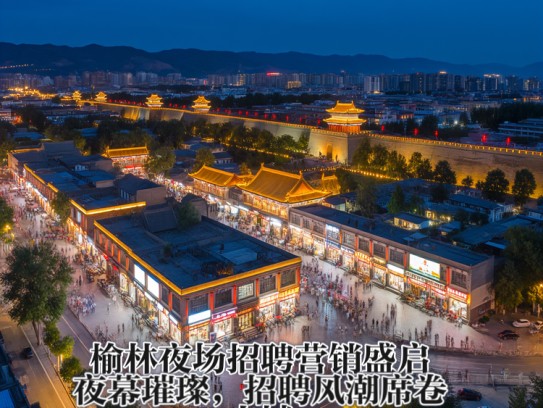 榆林夜场招聘营销盛启，夜幕璀璨，招聘风潮席卷古城