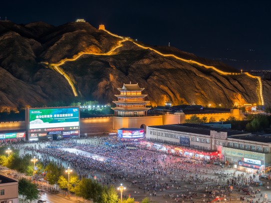 嘉峪关夜场招聘热潮来袭，成语‘夜幕招贤’，韵动嘉峪关营销人才盛宴