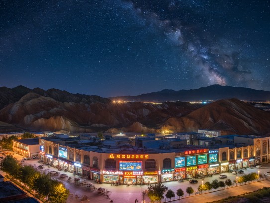 张掖夜幕招贤，成语夜场招聘，星光璀璨助力营销新篇章