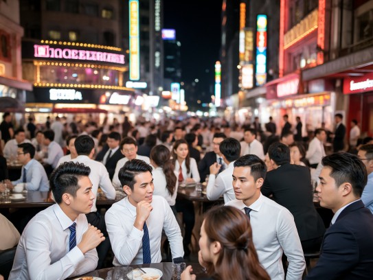 新界夜场璀璨招聘盛况，营销精英齐聚，夜生活招聘亮点揭秘