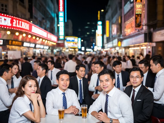 新界夜场璀璨招聘盛况，营销精英齐聚，夜生活招聘亮点揭秘
