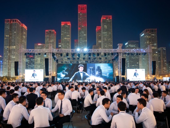 北京夜场招聘潮涌，璀璨夜色中的营销精英招募盛典