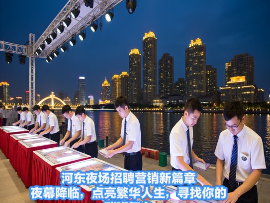 河东夜场招聘营销新篇章，夜幕降临，点亮繁华人生，寻找你的璀璨舞台