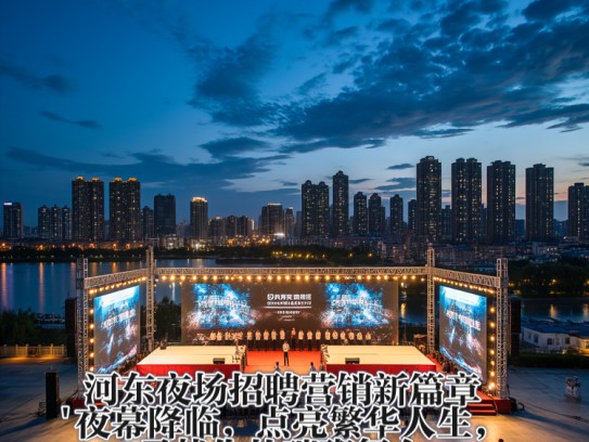 河东夜场招聘营销新篇章，夜幕降临，点亮繁华人生，寻找你的璀璨舞台