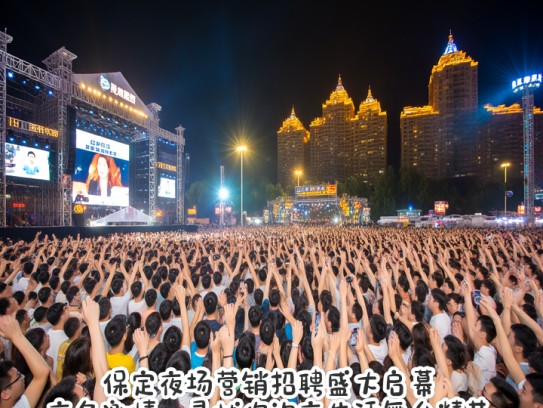 保定夜场营销招聘盛大启幕，夜色激情，寻找你的夜生活舞台精英