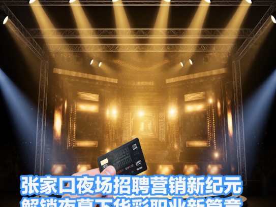 张家口夜场招聘营销新纪元，解锁夜幕下华彩职业新篇章
