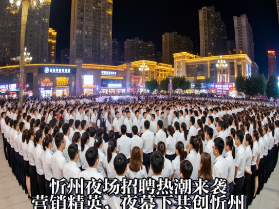 忻州夜场招聘热潮来袭，营销精英，夜幕下共创忻州夜场新纪元