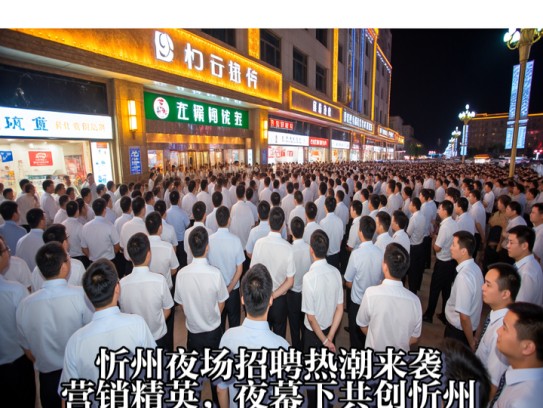 忻州夜场招聘热潮来袭，营销精英，夜幕下共创忻州夜场新纪元