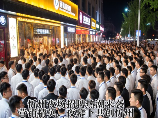 忻州夜场招聘热潮来袭，营销精英，夜幕下共创忻州夜场新纪元