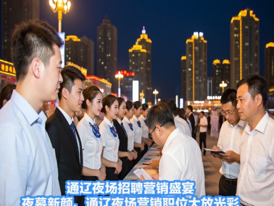 通辽夜场招聘营销盛宴，夜幕新颜，通辽夜场营销职位大放光彩