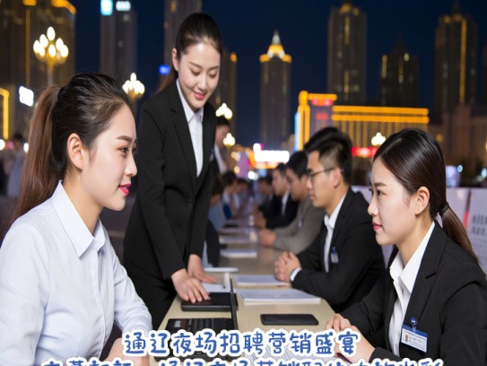 通辽夜场招聘营销盛宴，夜幕新颜，通辽夜场营销职位大放光彩