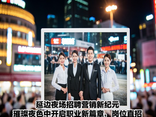 延边夜场招聘营销新纪元，璀璨夜色中开启职业新篇章，岗位直招中！