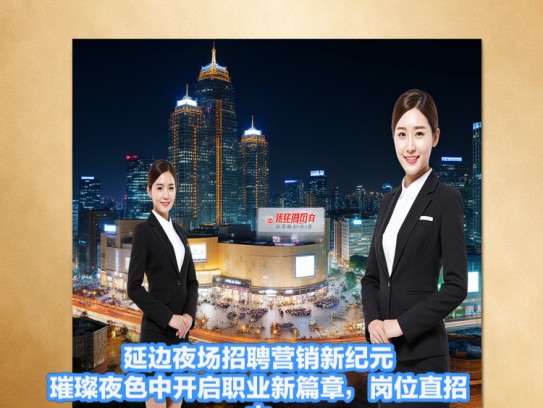 延边夜场招聘营销新纪元，璀璨夜色中开启职业新篇章，岗位直招中！